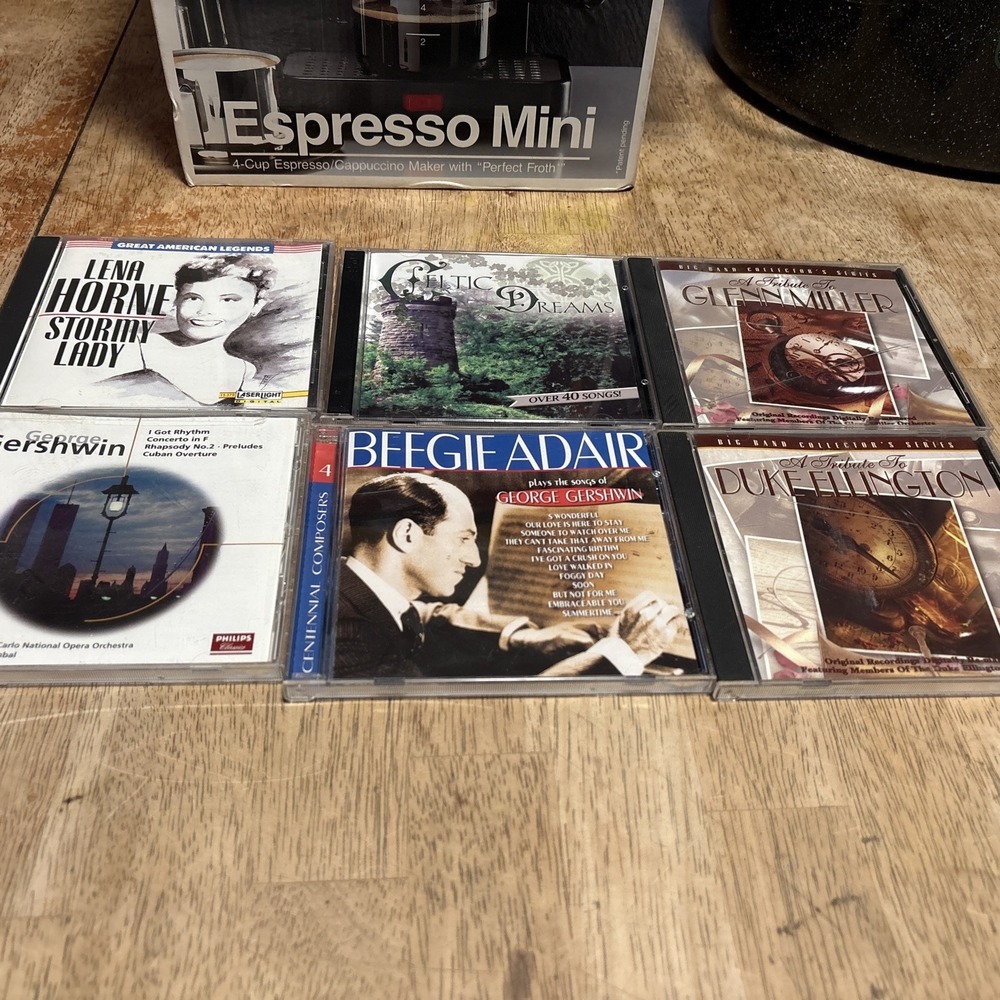 Exelsior Classical Music CD Lot of 6 Classic Gold Gershwin Debussy Pavarotti